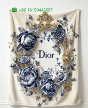 Dior Throw Blankets